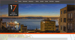 Desktop Screenshot of hotel17.cl